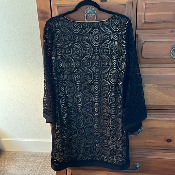 Emma & Michele Black Lace Dress Size Large NWT - Picture 3 of 8